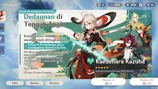 Gacha Kazuha di Pity rate Off Genshin Impact