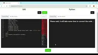 sas to python conversion