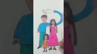 father's power 💪 #shorts #drawingskill #drawing #art