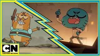 Jak zostać bohaterem | Ivandoe i Gumball | Cartoon Network