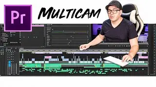 🟣Como sincronizar RÁPIDO!! MULTI-CAMARA en Premiere PRO 🎦  FÁCIL
