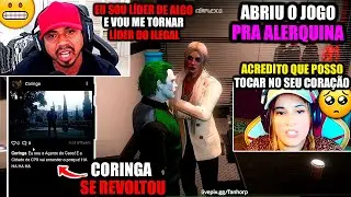 EITA!😬CORINGA SE REVOLTOU E CONTOU PRA ALERQUINA QUE É LÍDER DE FAC! PROMETEU VIRAR LÍDER DO ILEGAL