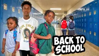 THE KIDS FIRST DAY OF SCHOOL... BACK TO SCHOOL VLOG!!!
