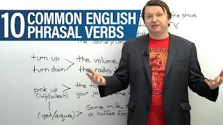 10 Phrasal Verbs for everyday life