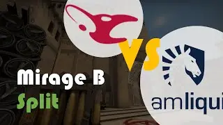 Mirage B-Site split Execute - Mousesports vs Team Liquid - Strategie Breakdown