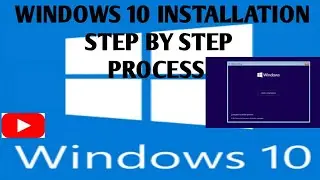 How to install windows 10 pro || windows 10 installation from usb flush drive !!