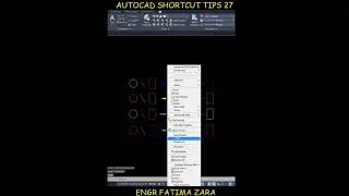 Fast Selection Multiple Objects in AutoCAD #shorts