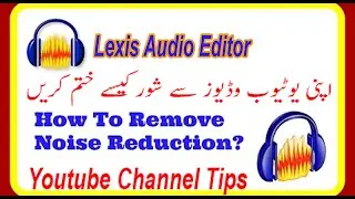 How To Remove Noise From Audio in one Minutes.Urdu Hindi  2020