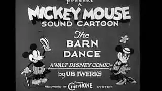 Mickey Mouse - The Barn Dance (1929)