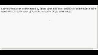 CBSE Class XII- Physics / Electromagnetic Induction/Eddy current/03