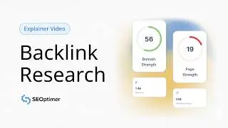 How to Use the Backlink Research Tool on SEOptimer