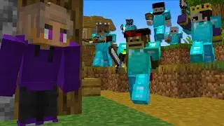 Minecraft Pro VS 10 Hunters