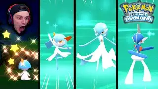 SHINY Ralts, Shiny Kirlia, Shiny Gardevoir, and Shiny Gallade | Pokeradar Shiny Pokemon ✨