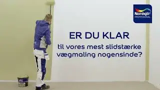 Nyhed! Er du klar til vores mest slidstærke vægmaling nogensinde?