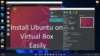 How to Install Ubuntu 22.10 on VirtualBox in Windows 11 operating system | HarishNShetty