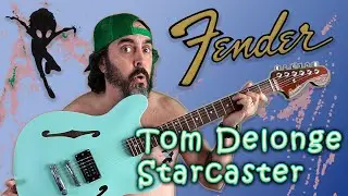 Tom Delonge Fender Starcaster Demo & Review