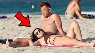 Cuddling With Strangers On The Beach