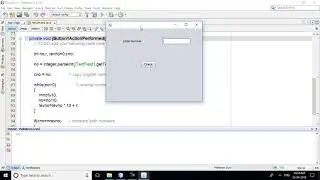 Check number is Palindrome or not using While loop