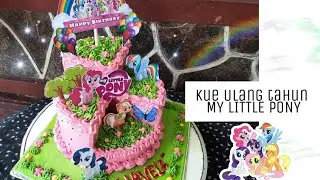 Kue ulang tahun Kuda pony | My little pony