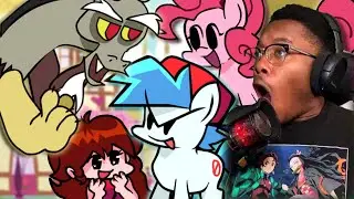 BF TURNED INTO A PONY.. | Friday Night Funkin' (Pinkie Pie 2.0)