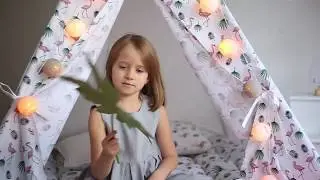 Детский вигвам ручной работы Flamingo от VamVigvam