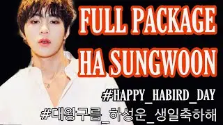 HA SUNGWOON 하성운 is a Full Package |HAPPY SUNGWOON DAY
