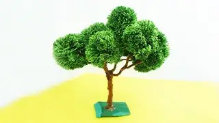 DIY Miniature Paper Tree | TCraft