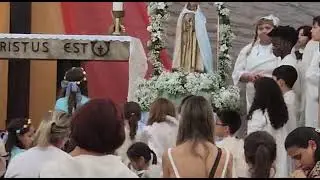 Tidinha virou Anjinha na coroação de nossa senhora #2023 #Catequese  #Crianças