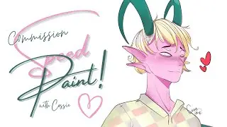 Mini Speed Paint - John [Commission]