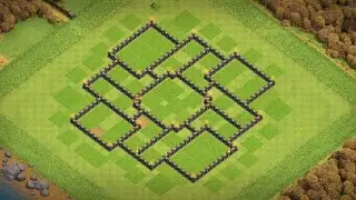 Непобедимая расстановка для 9тх! Clash of clans