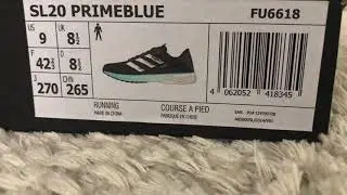 Adidas SL20 - prime blue black colour way