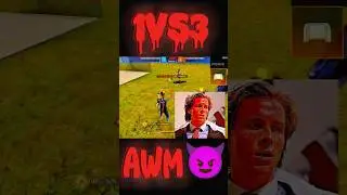 1VS3 WITH AWM 😈🥵😈 IMPOSSIBLE 😈🥵😈 