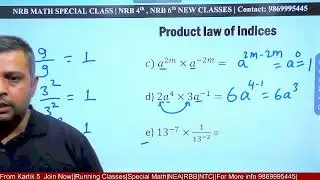 Nepal Rastra Bank || Pretest |Mathematics|| Indices || Live Class| By:-Bipul Bhattarai