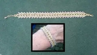 Stitch nr 11: Basic St. Petersburg, single and double row beading tutorial