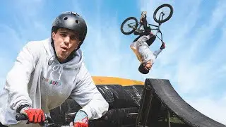 LEARNING HOW TO BACKFLIP a BMX in 2 HOURS