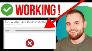 [FIXED] How To Fix Sorry You Have Been Blocked Error Message (2025)