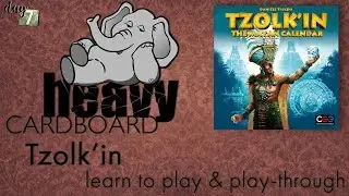 Tzolk'in 4p Play-through, Teaching, & Roundtable discussion by Heavy Cardboard
