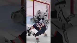 SAVE OF THE YEAR ON CONNOR MCDAVID? #hockey #shorts