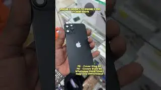 iPhone X Modify Ti iPhone 11 Pro #reels #coverkingbd