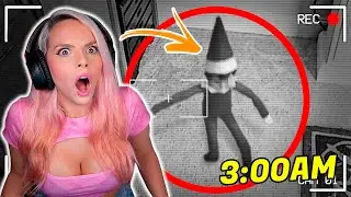 CURSED ELF ON THE SHELF CAUGHT MOVING ON CAMERA 😰🎥