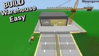 Mini Block Craft: Build a MEGA Warehouse (Minecraft-Style Storage Tutorial!) 🏗️🔥