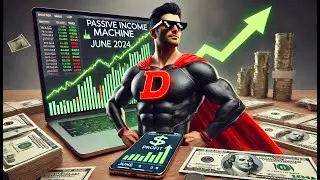How I Made Hundreds This Month! 💰 | June 2024 Robinhood Portfolio Update | PASSIVE INCOME MACHINE!