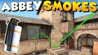 MUST KNOW ABBEY SMOKES! - New CS:GO MatchMaking Map Nade Tutorial