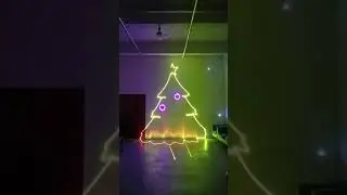 Ectech Smart RGB Bluetooth App Animated Laser Lights | Effect1: Christmas Laser Animations