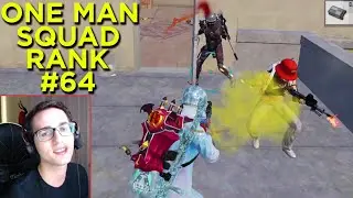 6637 PUAN OLDUM ! ONE MAN SQUAD RANK 64. BÖLÜM - PUBG MOBILE