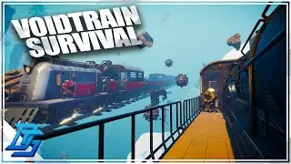 JUMP ON THE SPOOKY VOIDTRAIN, SURVIVAL,TRAIN BUILDING, SPOOKY GAME - Voidtrain Gameplay - Episode 1