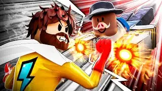 😰AN EPIC BATTLE OF THE STRONGEST HEROES in ROBLOX! [The Strongest Battlegrounds] + Boar