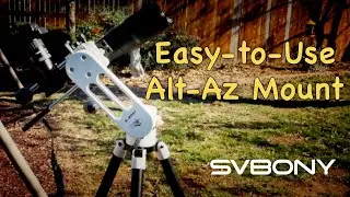 SvBony SV225 Alt Az Mount // Easy-to-Use Telescope Mount