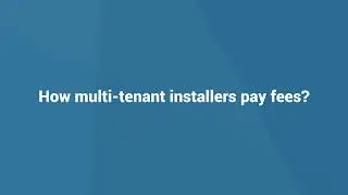 How installers pay fees on Akuvox cloud platform