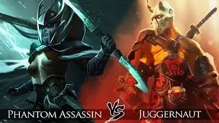 Who is stronger in the DotA 2 Juggernaut or Phantom Assassin 2017 /  Кто сильнее в дота 2